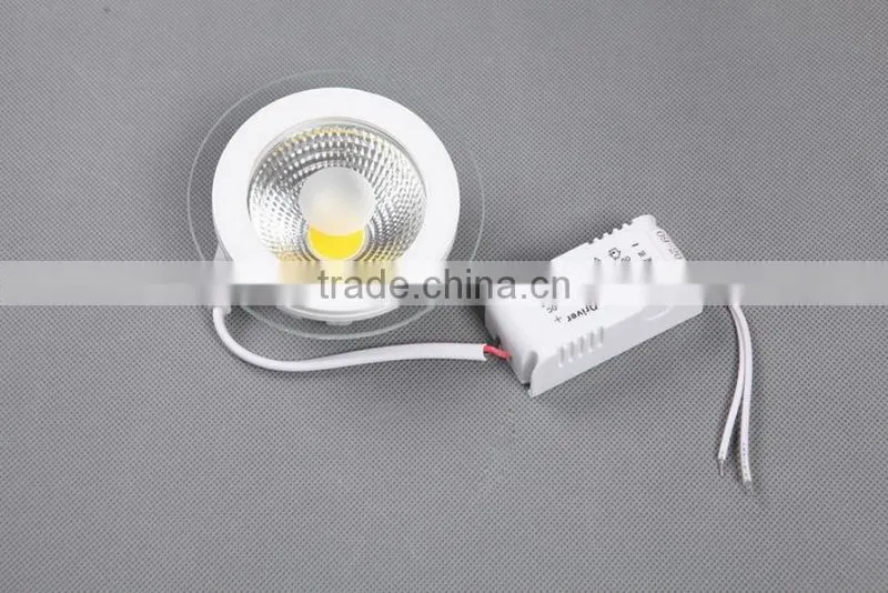 LED Down Light Cutout 75mm Glass