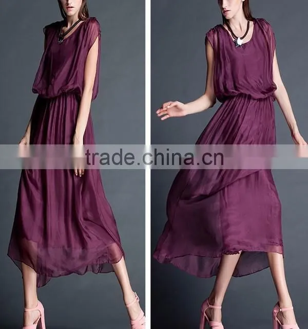 Sexy Wholesale Shenzhen Factory Woman Clothes Export Clothes Maxi Dress