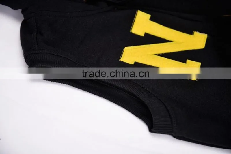New Design Hot Selling NY Young Men Hiphop Style 100% Cotton Fleece Sleeveless Hoody Vest With High Quality