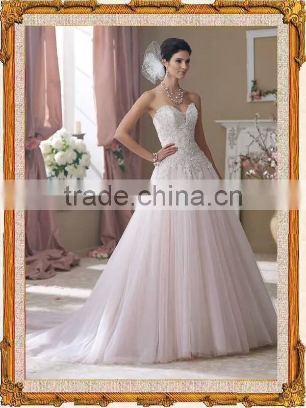 Manufactory ODM / OEM Service Offered Custom Made Wedding Dress