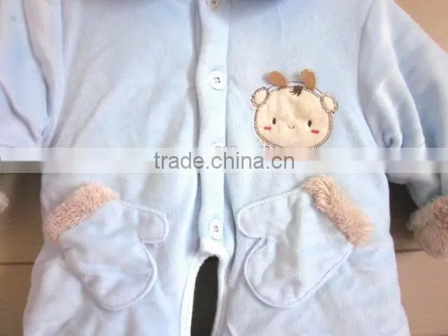 Baby winter cute fashion design rompers