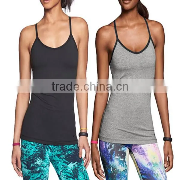 Suntex Women Hot Sale Fitness Gym Wear Men Tank Vest Sports Tank Top