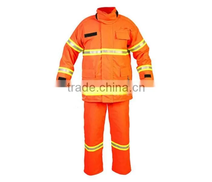 FR Aramid HI VIS TAPED FIREFIGHTER SUIT