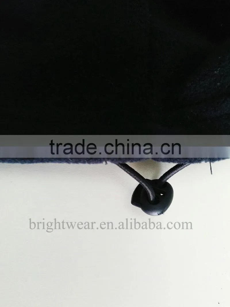 Two-color high visibility polar jacket with reflective tapes in body and arms