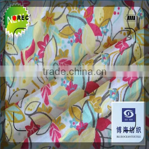 popelin fabric textile 100% cotton cambric printed fabric