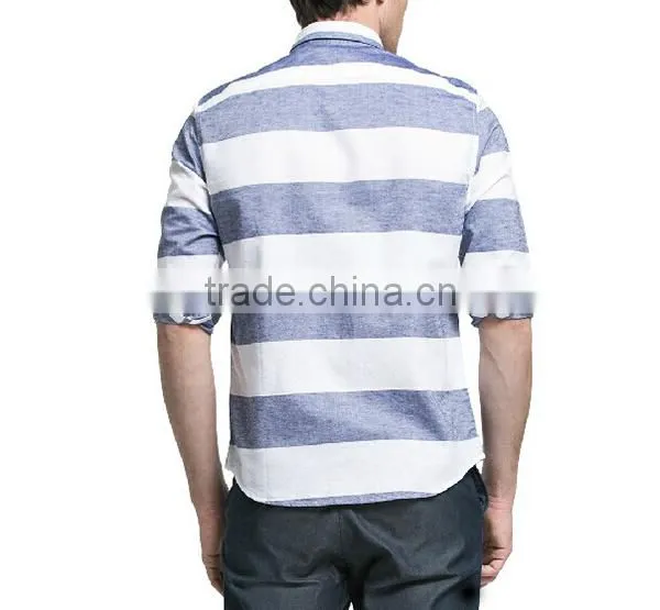 Men trendy casual shirt stylish men long sleeve t shirt