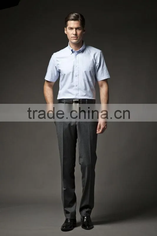 2015 New Fashion Men's Business Shirt 100% cotton