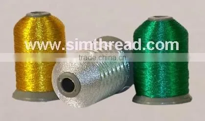 M type metallic embroidery thread of high quality for diffrent colors