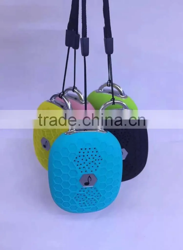 Portable Bluetooth speaker with powerful sound and speakerphone technology