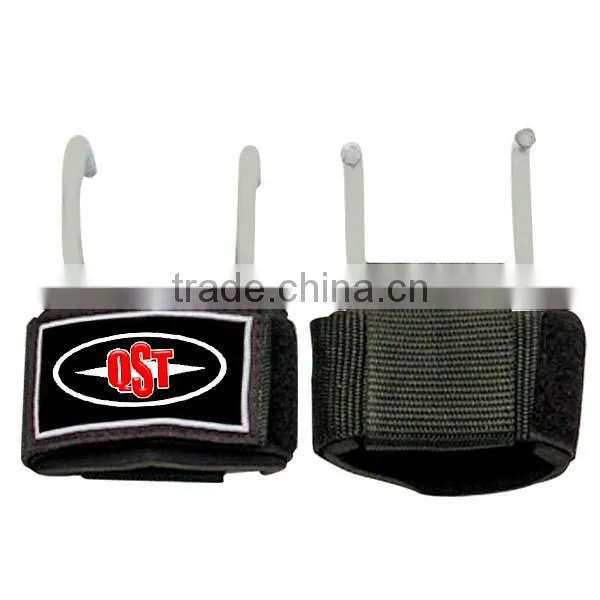 Weight Lifting Training Hooks Bar Grips Grippers Straps Gloves Wrist Support