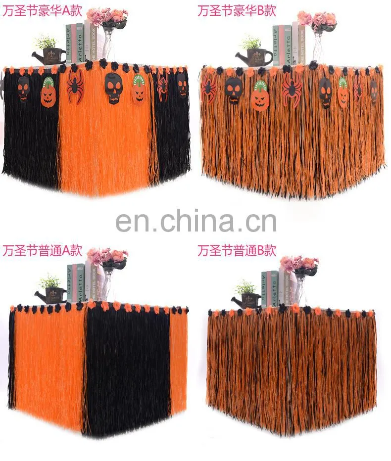 Novelties Hawaiian Luau Party Grass hawaiian table skirt