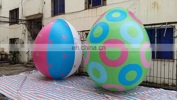 decoration inflatable painted egg inflatable ball balloon for sale