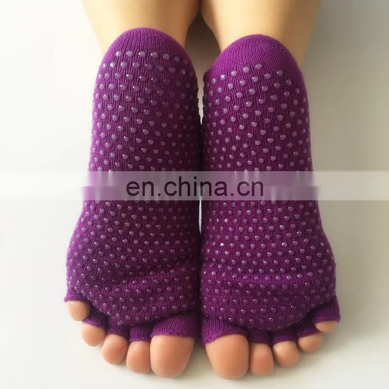 Wholesale Anti Slip Skid Yoga Pilates Socks#YG-09