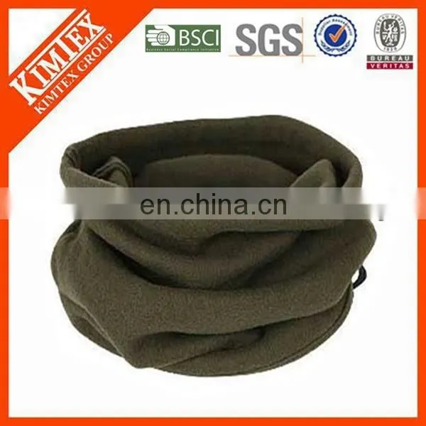 polar fleece neck warmer hat