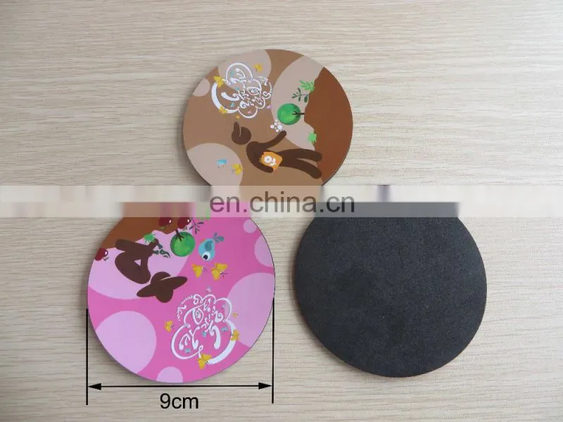 Personalized EVA foam coffee mug cup drink mat pad wholesales