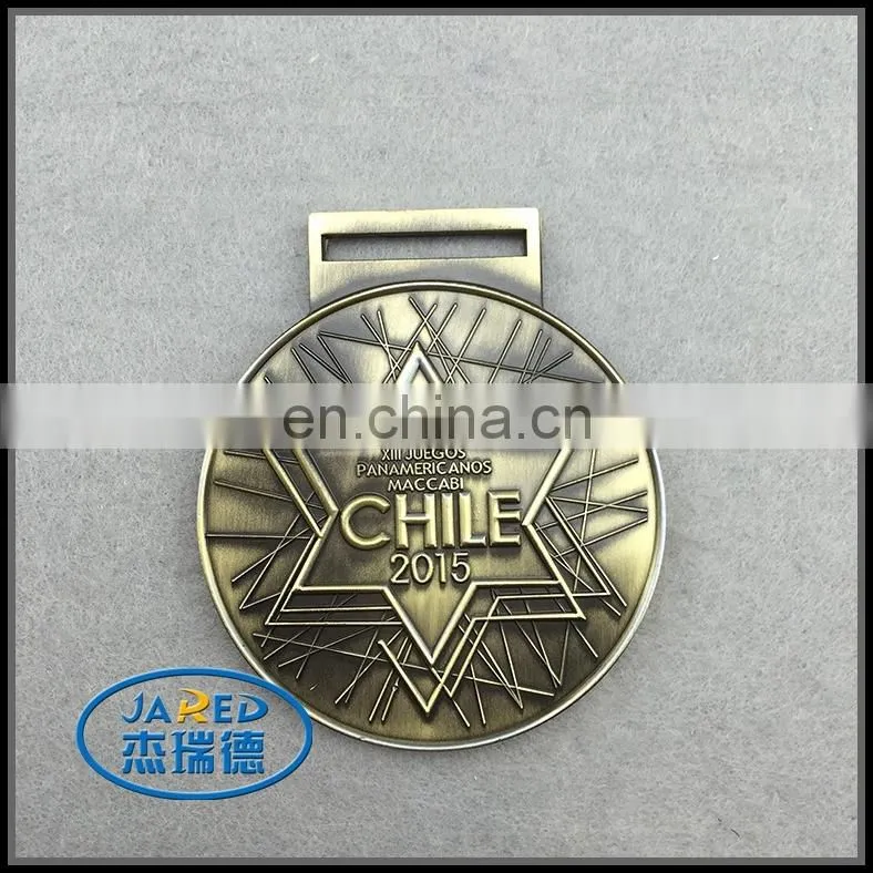 cheap customized metal school medal ranking medal for student