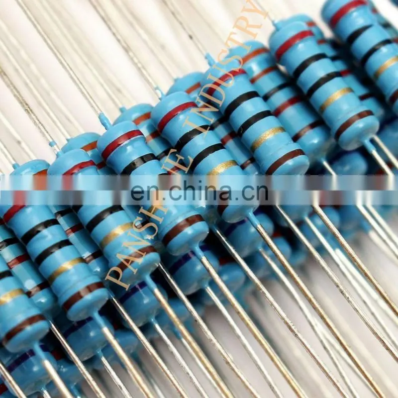 1/8W 3W 8W Carbon Fixed Thin Film Resistors
