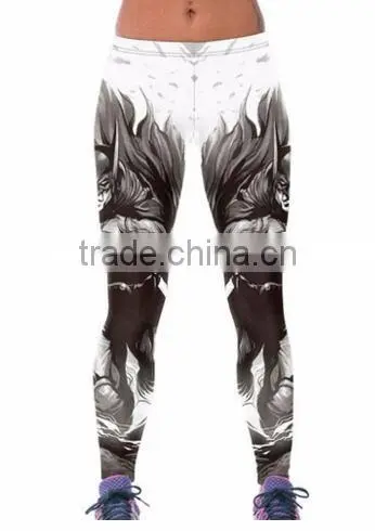 Women Sexy Floral Print High Elastic Skinny Leggings Milk Silk Slim Capris Pants Velvet Stylish Western Fashion Winter Legging P
