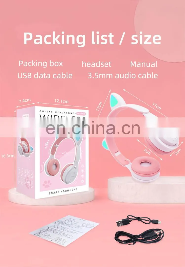 Bt_Headphones_Wireless hot Amazon 2021 News Product M6 Cute Odm&Oem Factory Wholesale Mobile Phone Wireless Earphones Headphones