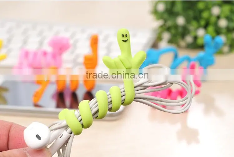 HOT!2016 new product&deformation Silicone finger Bobbin winder
