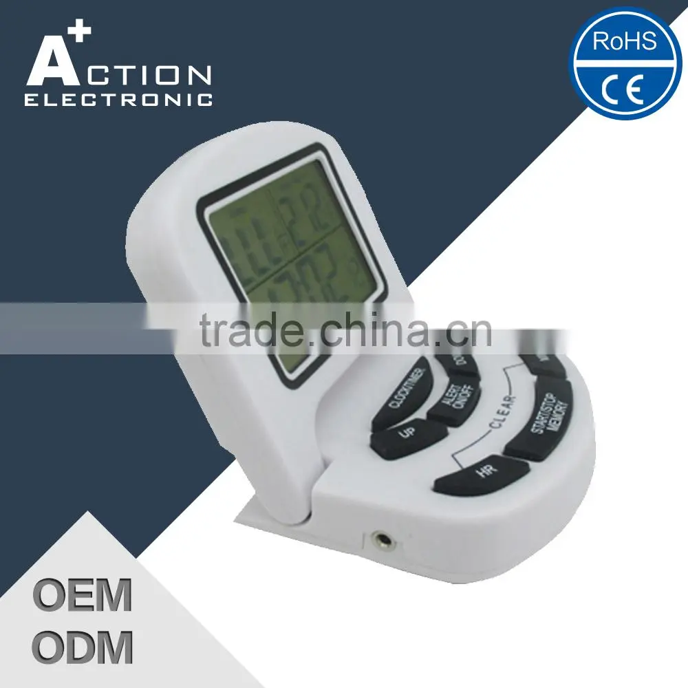 Plastic Material and Household Thermometers Type digital kitchen thermometer/timer