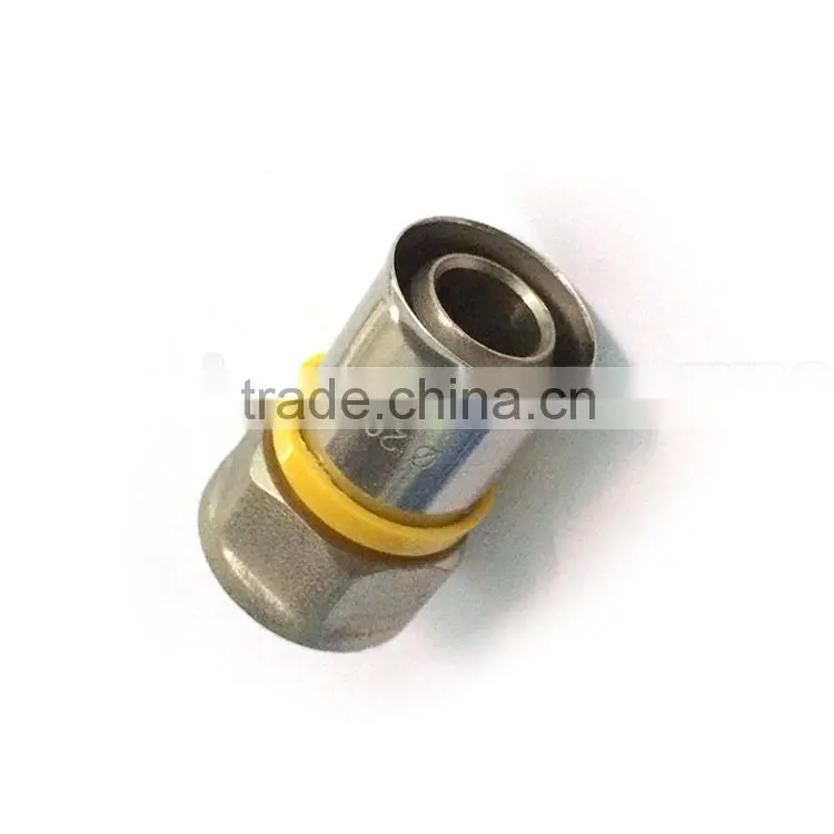 Hot selling 120 series press fitting male union female gas fitting for pex-al-pex pipe
