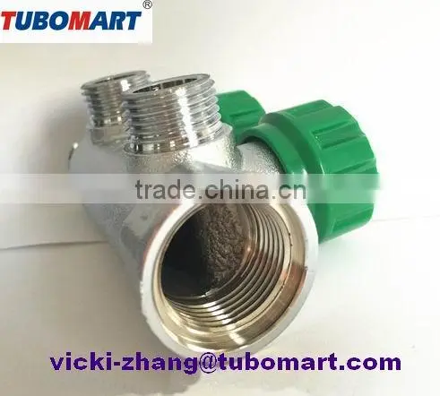 OEM Brass Pex water Manifolds and under floor heating manifolds for pex al pex under floor heating pipe