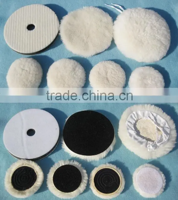Sheep wool Car polishing pad