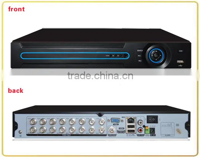 Home Security P2P AHD and Analog and IP Hybrid 16CH AHD DVR