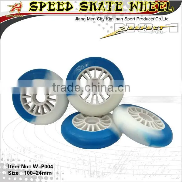 super high rebound inline skate pu wheel in 110mm HOT