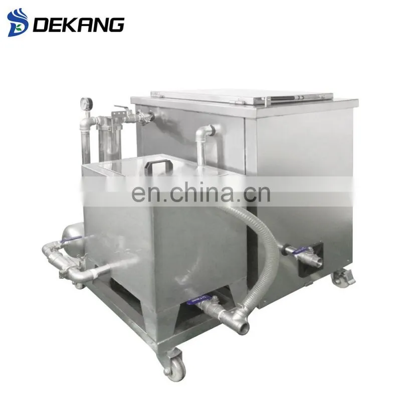 360L industrial ultrasonic cleaner for cleaning auto parts and nozzle on petrochemical industry