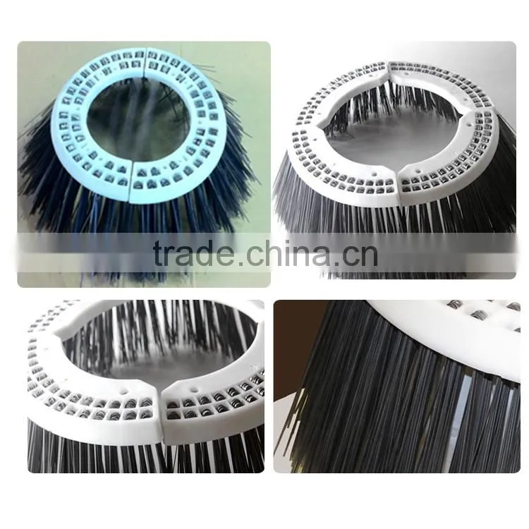 Manganese steel wire filament street road sweeper brush