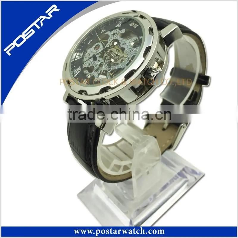 Mechanical Watch Leather Watch Automatic mechanical watch