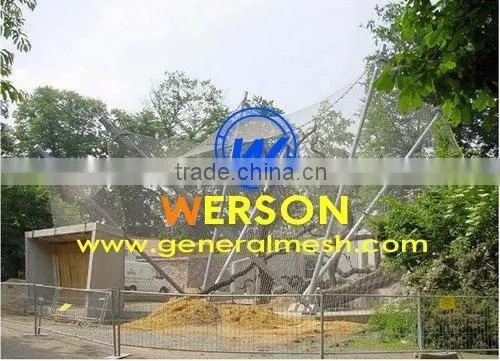 STAINLESS STEEL WEBNET for Zoo Enclosures, Tensile Structure | generalmesh