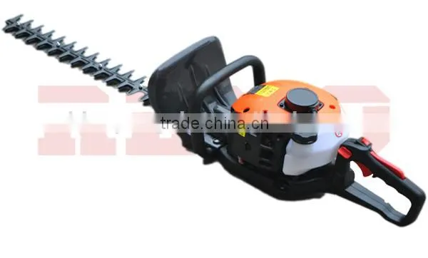 hot sell dual blade 26cc with anti-vibration CE gasoline hedge trimmer