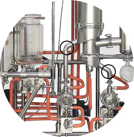 Short Path Wiped Film Systems Plant New Material Distill Oil Fractional Molecular Distillation Vacuum Distillation