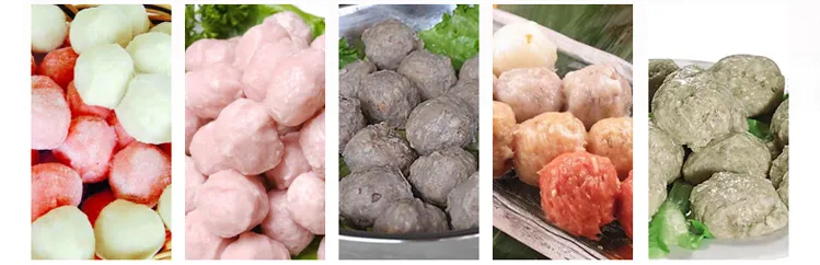 Factory Genyond High Speed Fish Meatball Forming Cooking Processing Equipment Making Machine
