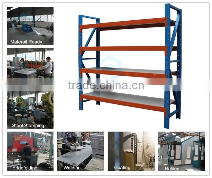 Heavy Duty Shelf Metal Furniture 4 Tier Steel Rack