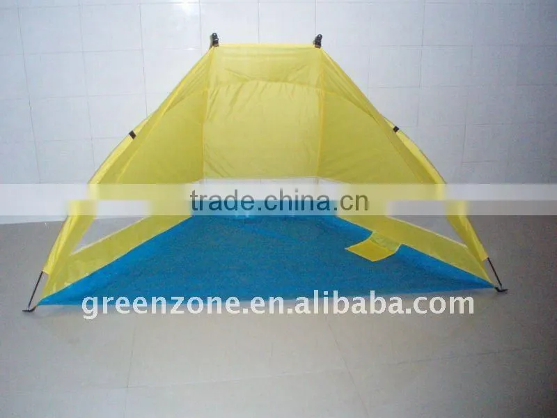 Folding tent for beach