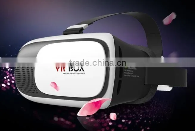 Newest high technology vr box 2nd Generation Distance Adjustable VR Box 3D Glasses