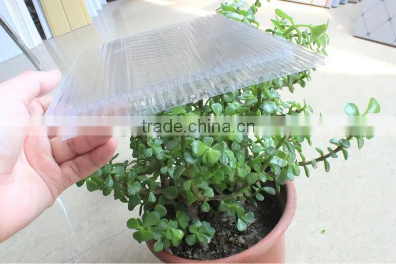 2 layers Green house using Sun sheet ,PC hollow sheet