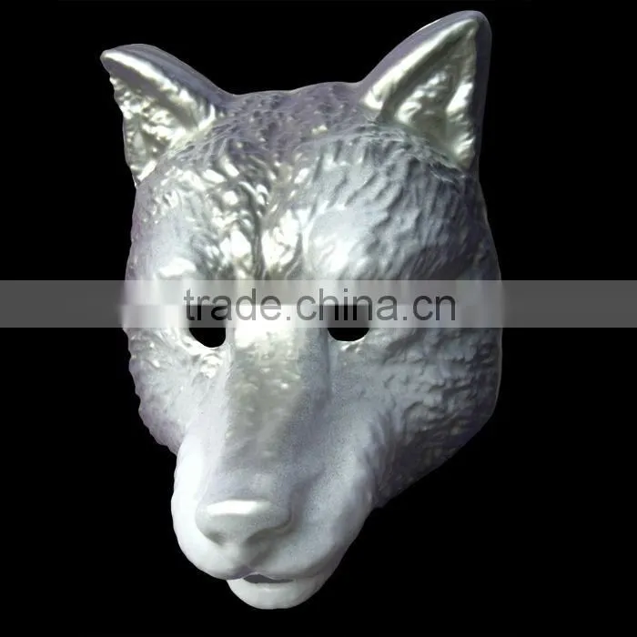 Hand Painted Plastic Dog Mask