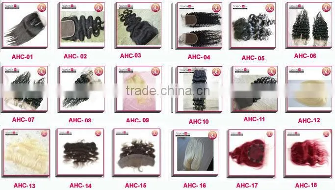 2014 Qingdao whosale factory price top quality silk top lace frontals