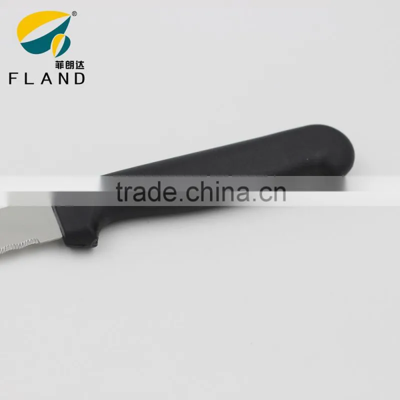 YangJiang Factory supply Hot sale stainless stainless steel serrated kitchen knife pp Handle