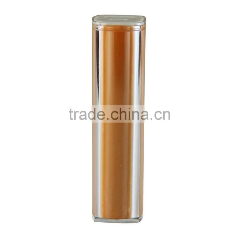 oem gifts power bank color cylinder power bank 2600mah