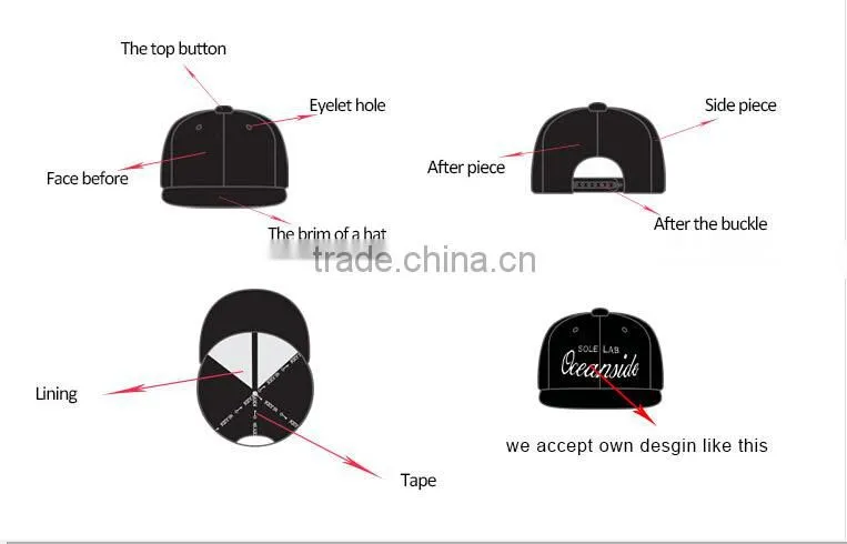 Custom unique 100%cotton baseball hat with metal patch