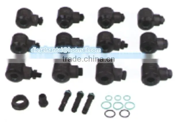 short clamp injector common rail adaptor