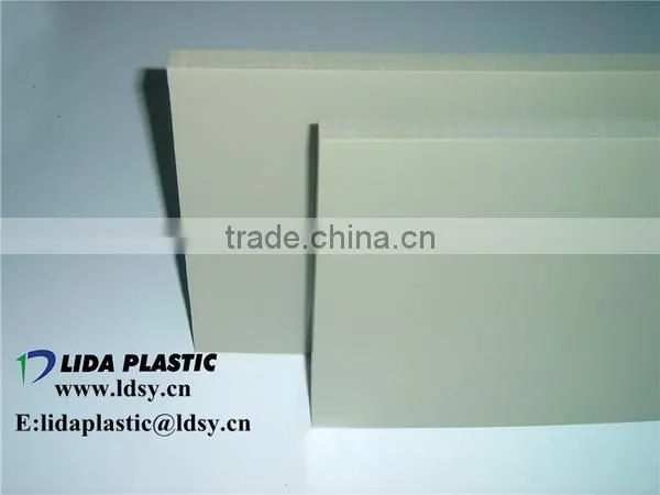 Beige PP Sheet With High Impact Strength