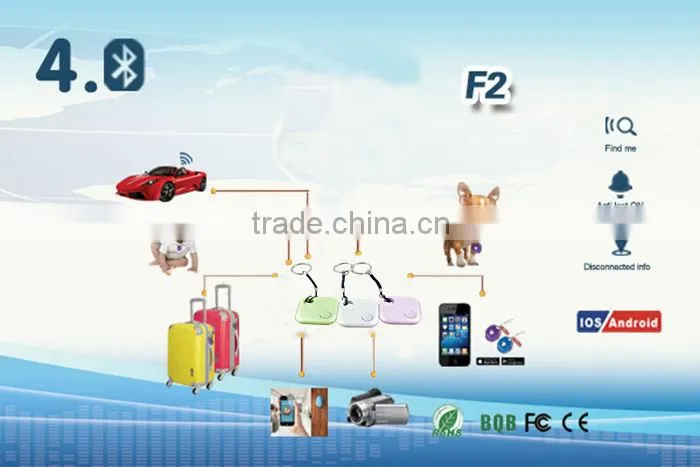 Bluetooth GPS Tracker Wifi Anti-lost Alarm
