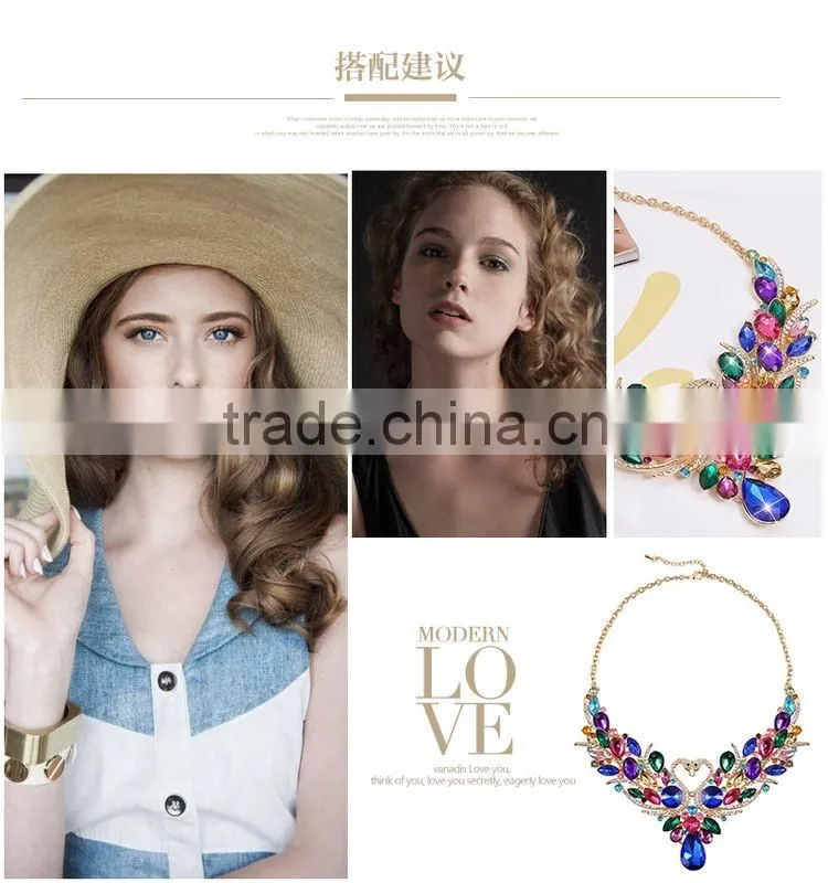 Fashion Summer Luxury Swan Beautiful OL Delicate Noble Pendant Necklace Women Collier Choker Collar Jewelry